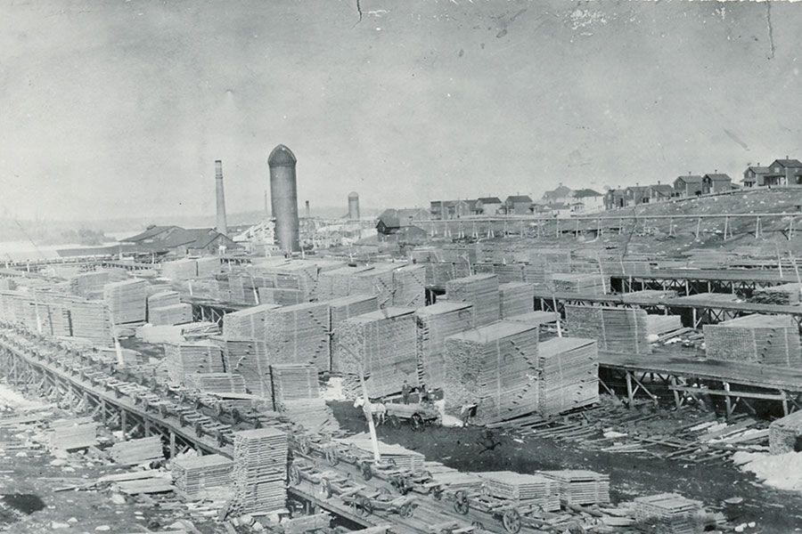 Image of the St. Croix Lumber site