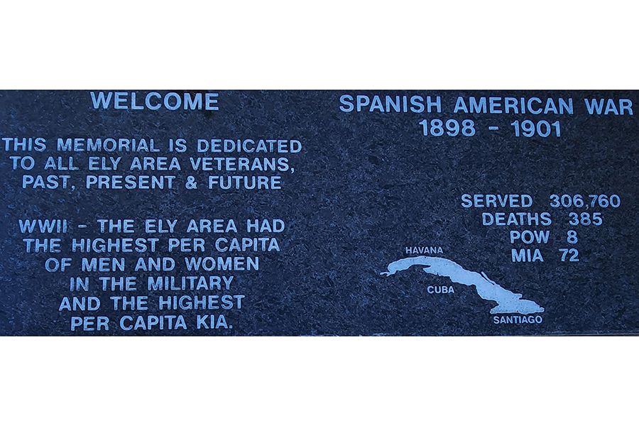 Image of Ely Area Veterans Memorial